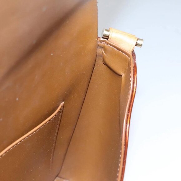 LOUIS VUITTON Monogram Vernis Thompson Street Bag Bronze M91124 LV Auth 115834 - Picture 14 of 16